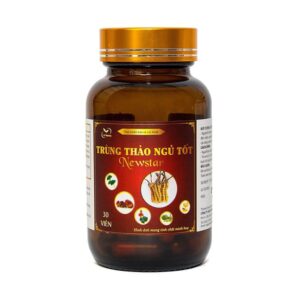 Viên Uống Hỗ Trợ Dễ Ngủ Trùng Thảo Ngủ Tốt Newstar