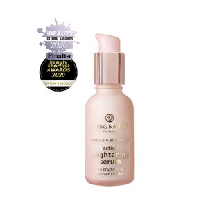 Serum hồng dưỡng trắng da, chống lão hóa Living Nature Active Brightening Serum