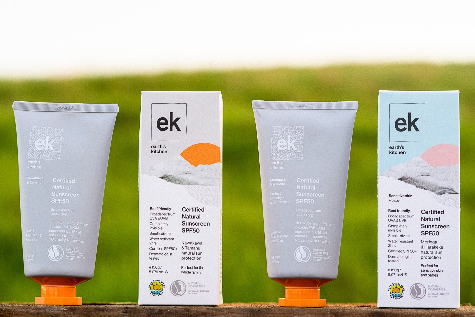 Kem chống nắng hữu cơ thuần tự nhiên EK Kawakawa & Tamanu