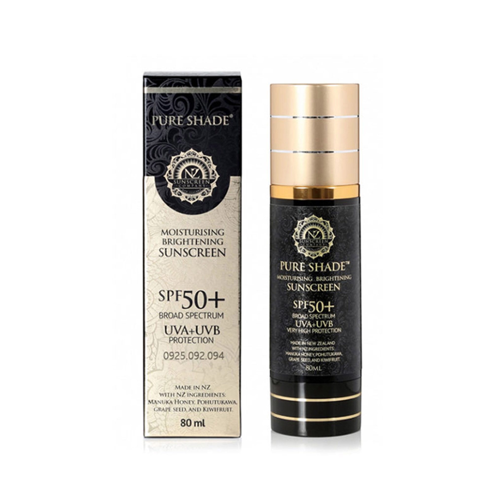 Kem chống nắng 4 trong 1 Pure Shade SPF 50+ Moisturising & Sunscreen