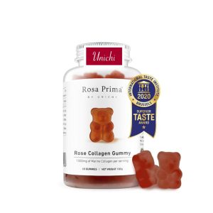 Kẹo dẻo Collagen Unichi Rose Collagen Gummy (60 viên)
