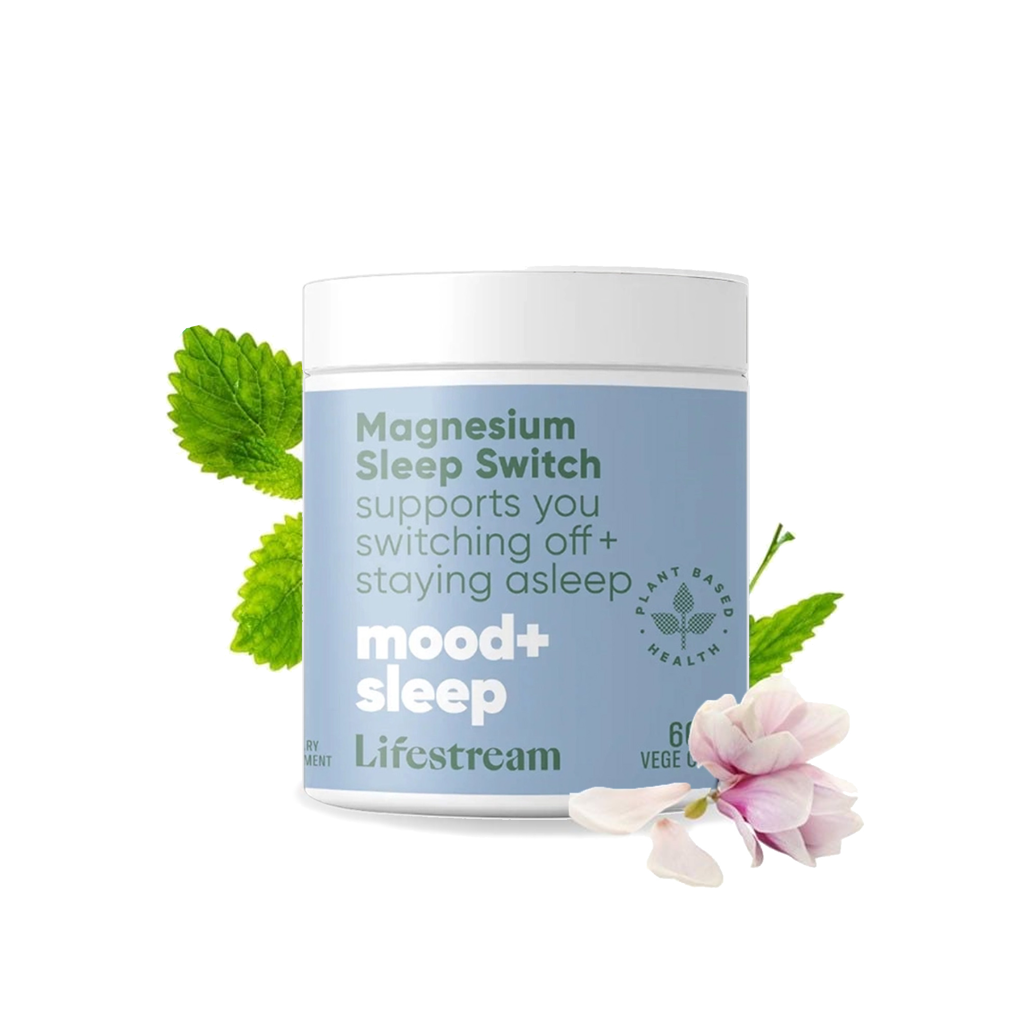 Viên uống ngủ ngon Lifestream Magnesium Sleep Switch (60 viên)