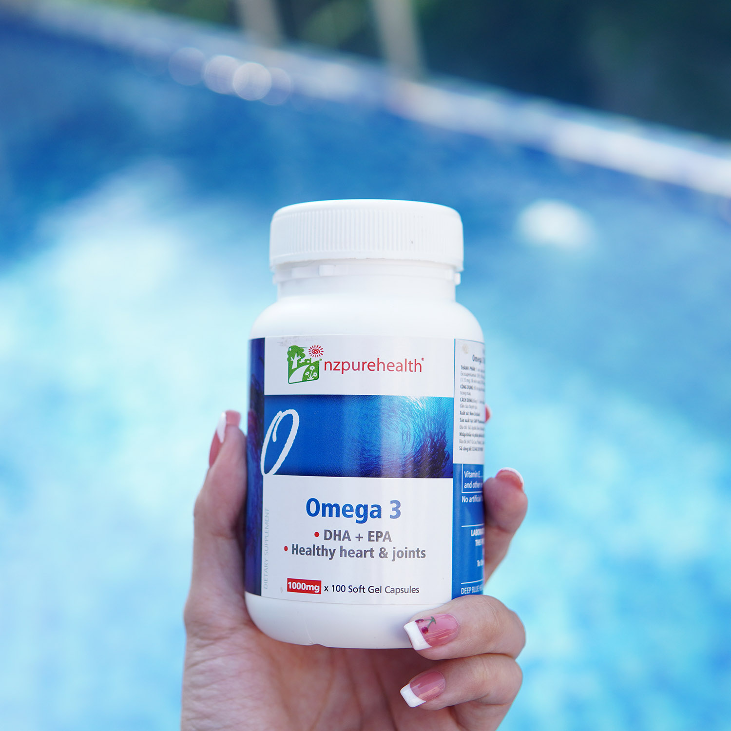 Viên Uống Dầu Cá Omega 3 NzPureHealth