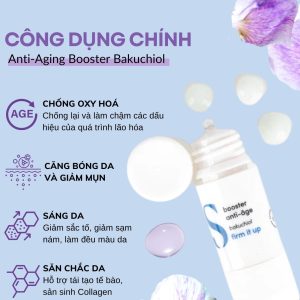 Serum tăng cường chống lão hóa chứa Bakuchiol Seasonly Anti-Aging Booster Serum 10ml