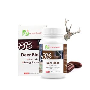 Viên nang máu hươu bổ máu, cấp sắt Deer Blood NZPurehealth
