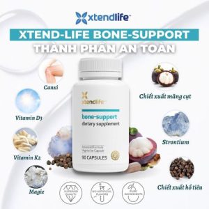 Viên Canxi hữu cơ tăng chiều cao, ngừa loãng xương XtendLife Bone Support 90 Viên